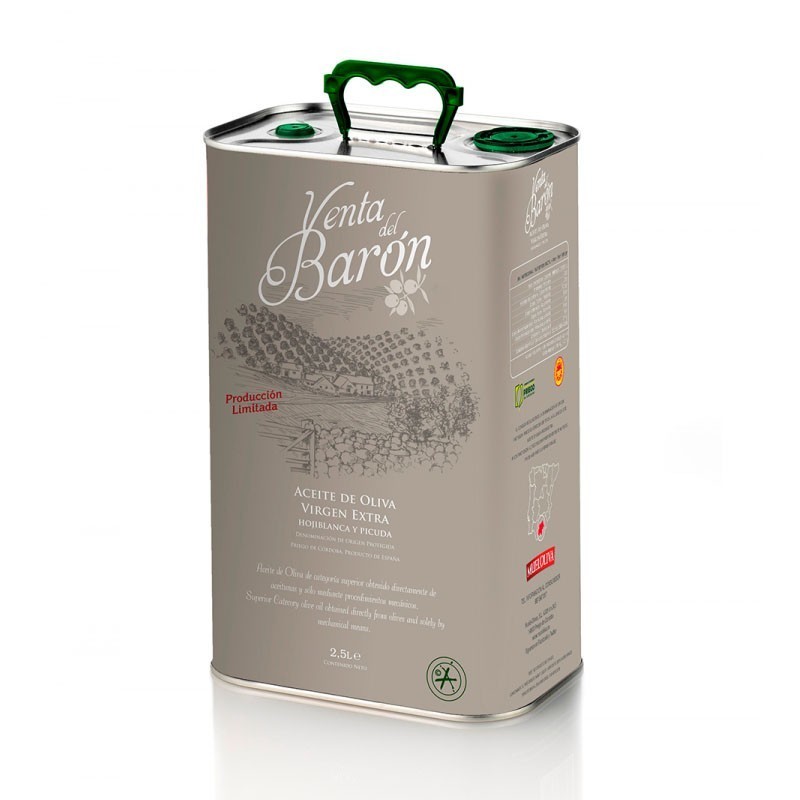 huile d'olive extra vierge Venta del Barón 2.5 L