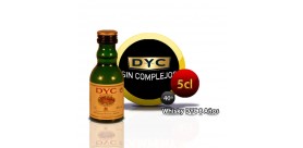Botella miniatura de Whisky Dyc 8 años 5CL 40 °