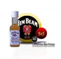 Jim Beam Botella de whisky americano en miniatura 5CL 40 °