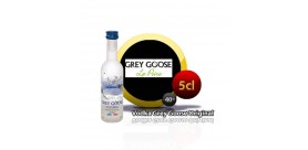 Miniatura Vodka Grey Goose en botella de 5cl. 