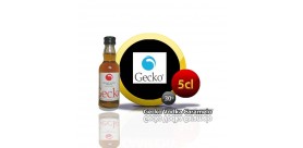 Mini botella de 5cl.Gecko Vodka Caramelo 