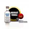 Vodka miniature Absolut en bouteille de 5 cl.