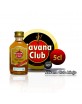 Havana Club rum aged small bottle 5 years