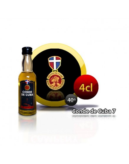 Miniatur-Rum Graf von Kuba 7 Jahre