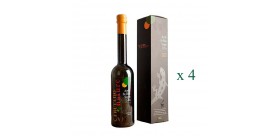 Huile d'Olive Extra Vierge Bio Fruitée Nature 500ml X 4