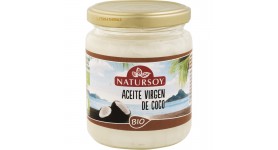 Aceite de coco virgen Bio Natursoy, 200 g