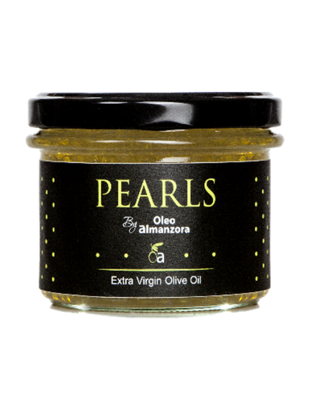 "PEARLS Oleoalmanzora" 180 gr. El Caviar de Aceite de Oliva Virgen Extra