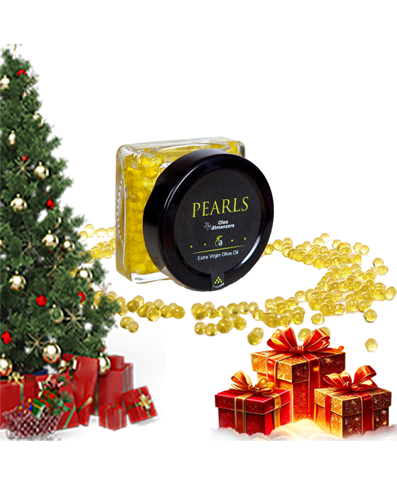 "PERLES Oleoalmanzora" Caviar d'Huile d'Olive Exra Vierge