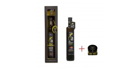 Extra virgin olive oil OLEoalmanzora PREMIUM box. (250 ml & pearls 40 gr)