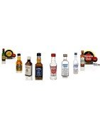 Mignonnettes de Whisky Bourbon Vodka rhum