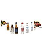 Mignonnettes de Whisky Bourbon Vodka Rhum - Huile d'olive extra